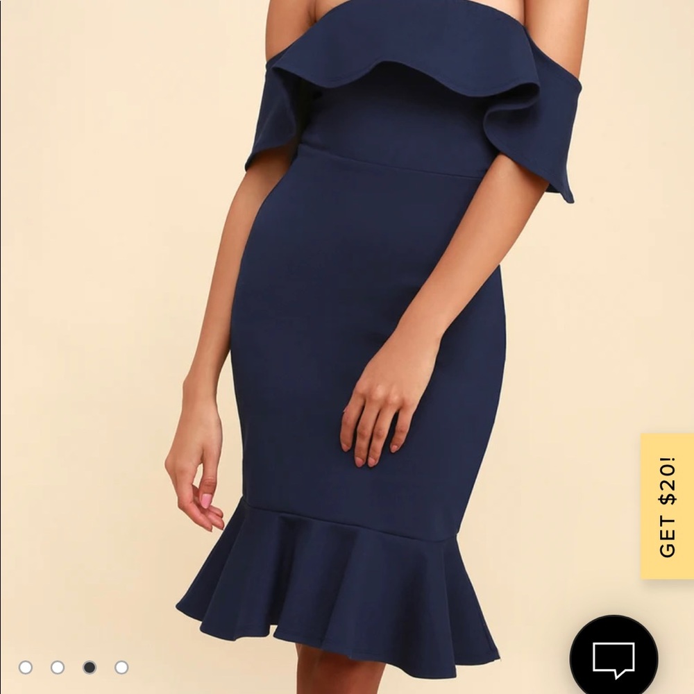 LULUS MIDI Dress- Size S